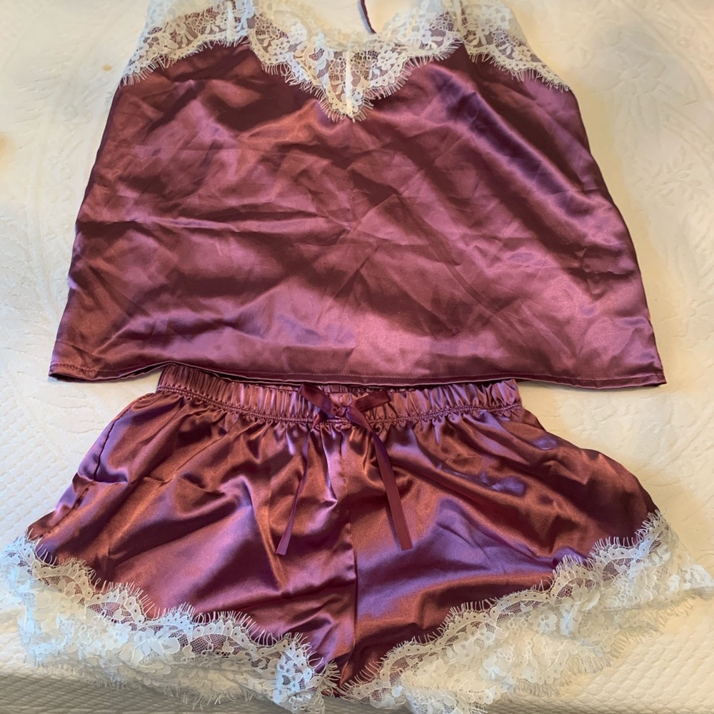 Silk pajama set